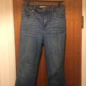 Madewell Curvy Cali Demi-Boot Jean, size 29